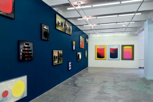 Beautiful Numbers (verdana) - Installation view, north and west walls.