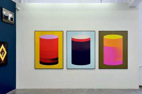 Beautiful Numbers (verdana) - Installation view, north wall.