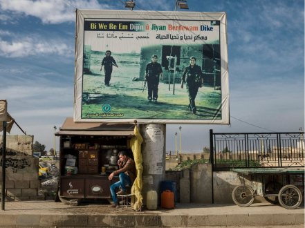 <i>Ocalan's Angel</i>, 2015, Iraq.