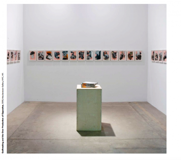 Installation view: West and North walls