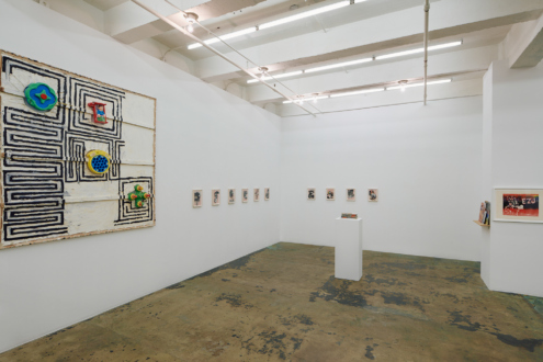 Mike Cloud, Works on Paper 2003 – Present - Installation view, east wall.
