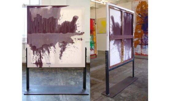 Dona Nelson – Double sided paintings - <i data-eio=