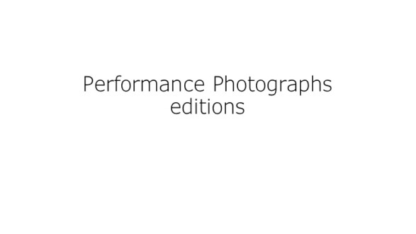 Performance Photographs - Thomas Erben Gallery