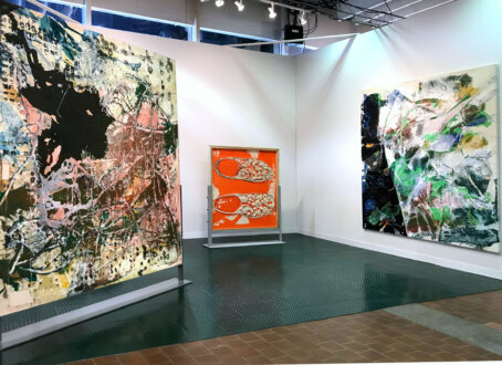 The Armory Show, New York 2018 – Dona Nelson, Mike Cloud - Installation view from: 