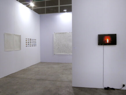 Art Basel, Hong Kong 2014 – Nadia Khawaja - Installation view from: 