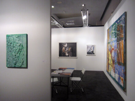 NADA Miami Beach 2013 – Dona Nelson, Elaine Stocki, Yamini Nayar - Installation view from: 