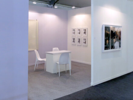 India Art Fair, New Delhi 2012 – Faiza But, Nadia Khawaja, PAT, Yamini Nayar, Shanna Waddell - Installation view from: 