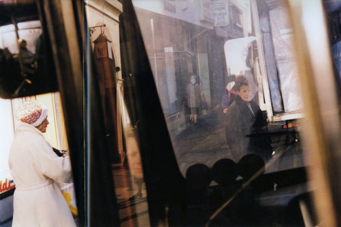 Tom Wood – The Bus Project - London Road - City Centre, 1990. C-print, 12 x 18.5 in, edition of 6 (+1 AP).