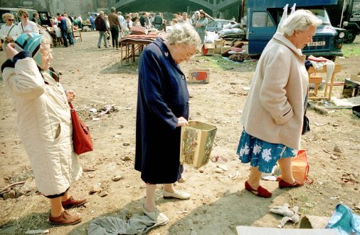 Tom Wood – Men and Women - Three Wise Women, 1990. C-print, edition of 7 (+2 AP).