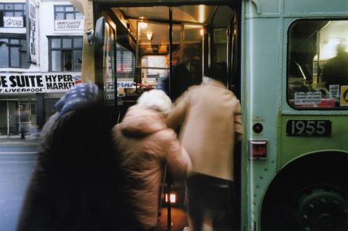 Tom Wood – The Bus Project - London Road - City Centre, 1991. C-print, 12 x 18.5 in, edition of 6 (+1 AP).