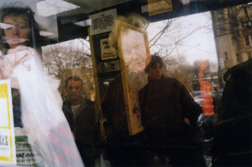 Tom Wood – The Bus Project - Hood Street Gyratory - City Centre, 1993. C-print, 12 x 18.5 in, edition of 6 (+1 AP).