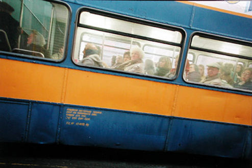 Tom Wood – The Bus Project - London Road - City Centre, 1994. C-print, 12 x 18.5 in, edition of 6 (+1 AP).