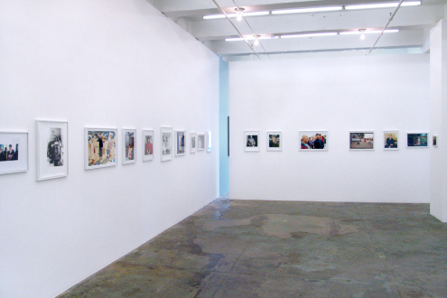 Tom Wood – Men and Women - Installation view, west and north wall.