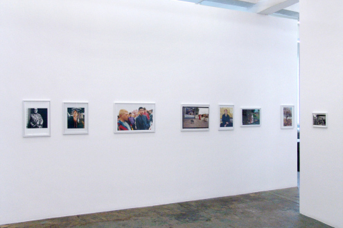 Tom Wood – Men and Women - Installation view, north wall.