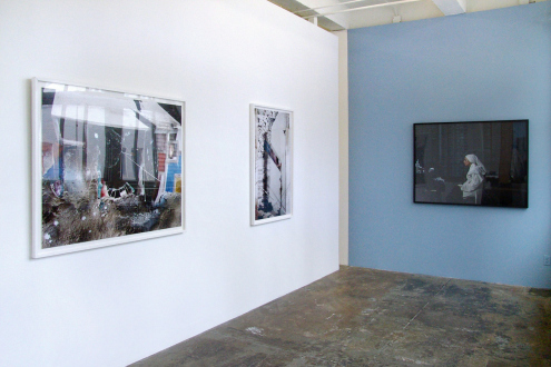 Tom Wood – Men and Women - Installation view, project space: Yamini Nayar, Newsha Tavakolian.