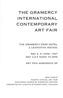 The Gramercy International Art Fair, New York 1997 - Thomas Erben Gallery