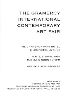 The Gramercy International Art Fair, New York 1997 - 