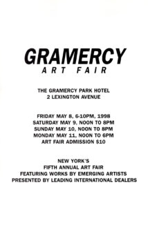The Gramercy International Art Fair, New York 1998 - Thomas Erben Gallery