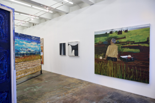 ReFiguring, one painting at a time (1977 to 2022) - Installation view, west wall. 