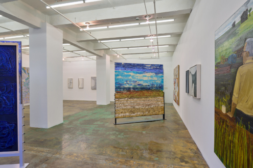 ReFiguring, one painting at a time (1977 to 2022) - Installation view, towards entrance. 