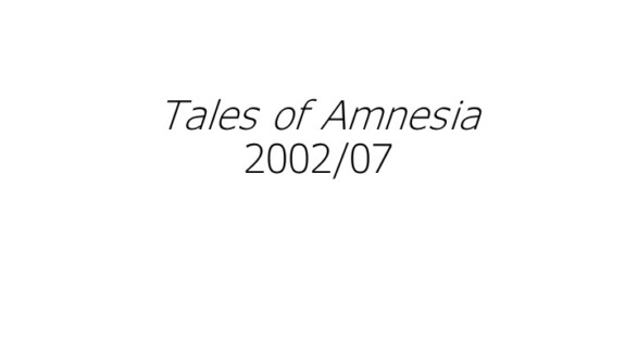 Tales of Amnesia - Thomas Erben Gallery