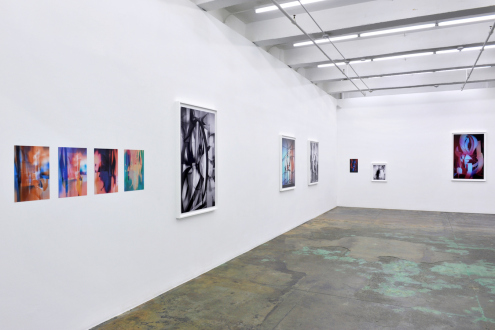 THREE SPACES for TIME - Installation view, west & north walls.