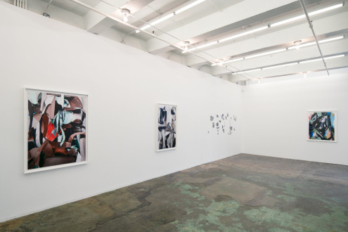 Ouroboros - Installation view, north/west walls (photo credit: Fernando Sandoval/MW).