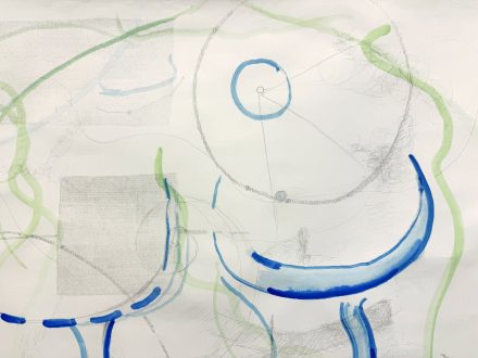 Anna and Bernhard Blume, Eli Bornowsky, Mike Cloud, Róza El-Hassan, Barry Gerson, Harriet Korman, Mehran Mohajer, and Dona Nelson - 