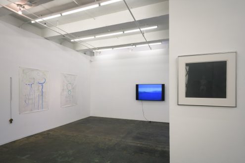 Installation view from entrance. (photo credit: Fernando Sandoval/MW)