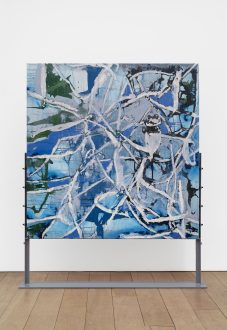 The Individualism of Dona Nelson - Juniper, 2024
Acrylic paint and mediums on canvas 60 × 61 inches (152.40 × 154.94 cm)