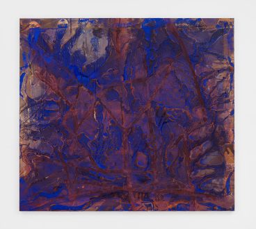 The Individualism of Dona Nelson - Crosstown Lights, 2025
Acrylic paint and mediums on canvas
54 1/2 × 60 1/2 inches (138.43 × 153.67 cm)