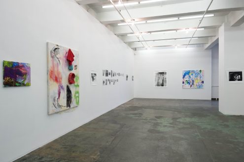 Hannah Beerman and Olivia Reavey: New Works - Installation view from entrance. (photo credit: Ethan Barrett)