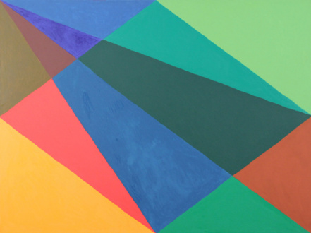 New Paintings (2012) - <i>Emanation</i>, 2010. Oil on canvas, 36 x 48 in.