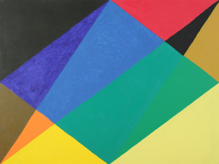 <i>Emergence</i>, 2010. Oil on canvas, 36 x 48 in.