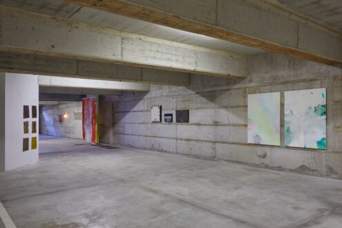 PAINTING STONE - Installation view, <i data-eio=