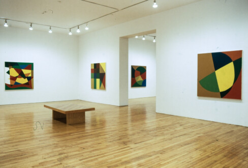 New Paintings (2001) - Installation view.