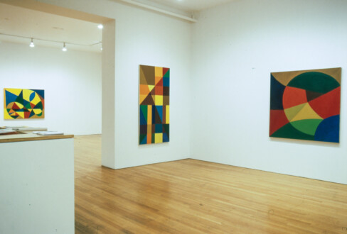 New Paintings (2001) - Installation view.