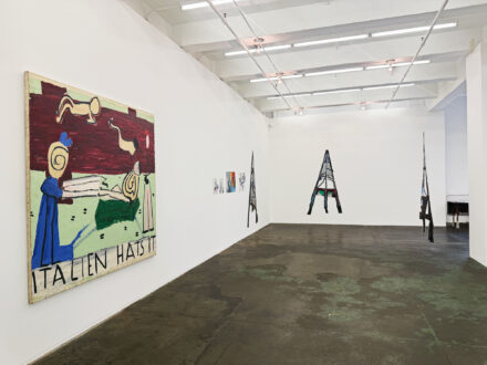 A Selection of Works by: Lucas Blalock, Mike Cloud, Ada Friedman, and Rose Wylie - 
