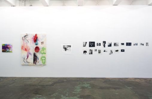 Hannah Beerman and Olivia Reavey: New Works - Installation view, west wall. (photo credit: Ethan Barrett)