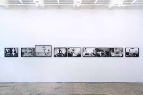 Pablo Bartholomew – Outside In - Installation view, east wall.