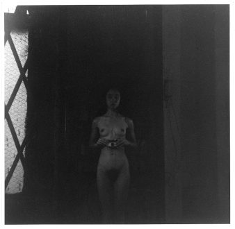 Adrian Piper
<i>Food for the Spirit</i>, 1971
Image no. 1 from set of 14
B/W silver gelatin print
14.5 x 15 in.
Edition 1/3
