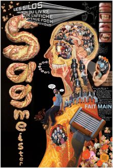 Stefan Sagmeister
<i>Chaumont</i>, 2004.
Posters on matte heavyweight paper, 33 x 47 in., edition 9 (+3 AP)