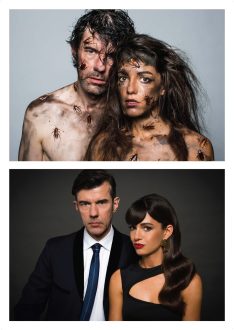 Stefan Sagmeister
<i>Partners Portrait</i>, 2015.
Posters on matte heavyweight paper, 33 x 47 in., edition 9 (+3 AP)
