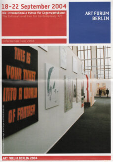 Art Forum, Berlin 2004 - 