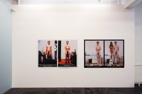 Stefan Sagmeister: I Look Like This - Installation view, north wall.