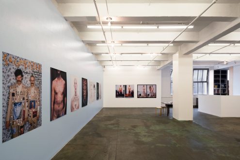 Stefan Sagmeister: I Look Like This - Installation view, entrance.