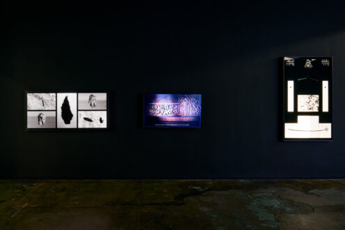 Of Mourning and Revolt: Episodes from Barbad Golshiri’s ‘Curriculum Mortis’ - Installation view, west wall.